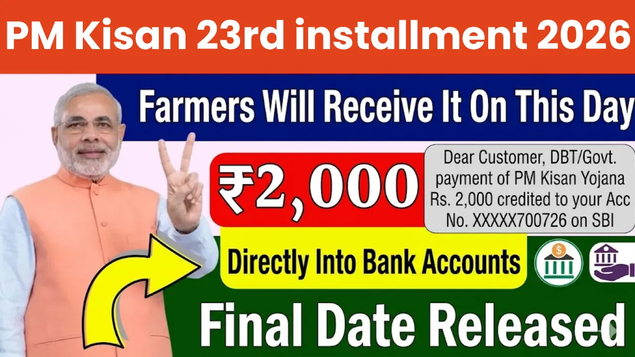 PM Kisan 23rd installment 2026